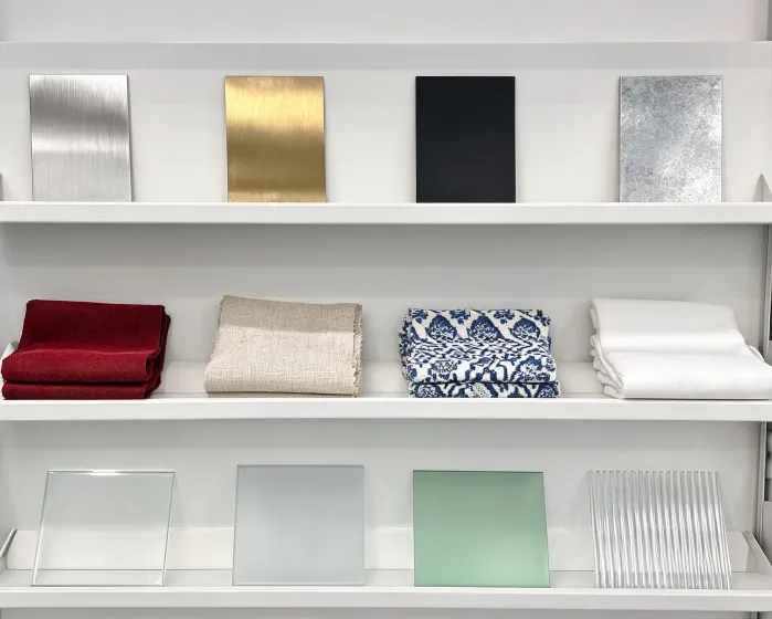 Material and finish library