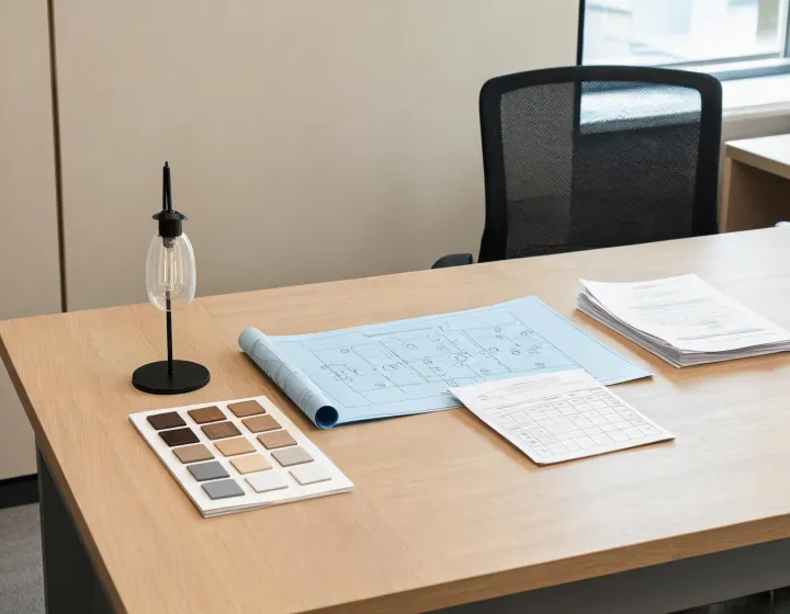 Lighting project sample and specification review
